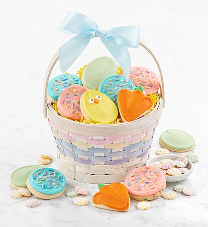 Rainbow Easter Gift Basket